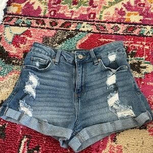 Jean shorts